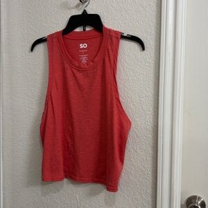 SO Women's Vibrant Red Muscle Tee